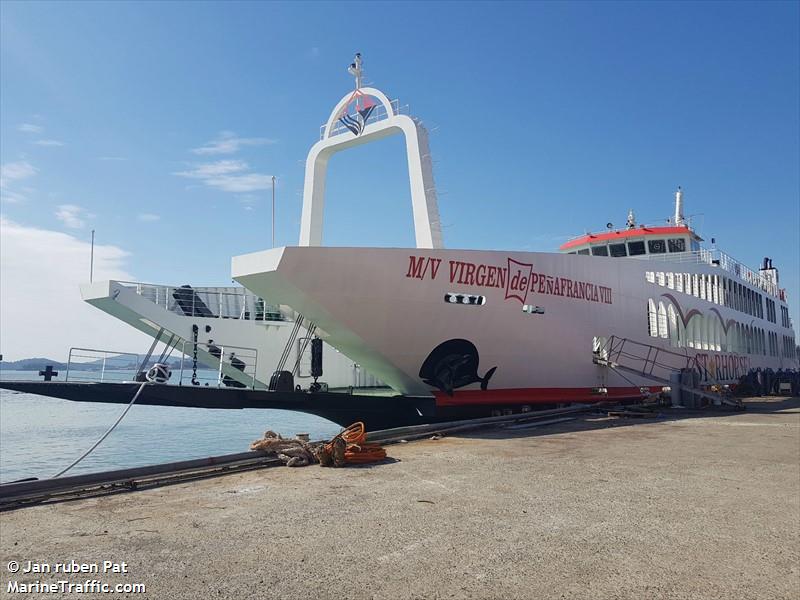 vdpenafrancia8 (Passenger/Ro-Ro Cargo Ship) - IMO 9880908, MMSI 548948500, Call Sign 4DFW 5 under the flag of Philippines