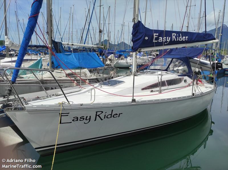 easy rider (Sailing vessel) - IMO , MMSI 710006537, Call Sign PU7950 under the flag of Brazil
