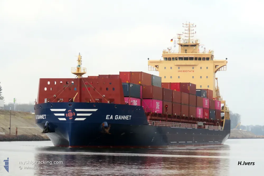 ea gannet (Container Ship) - IMO 9937476, MMSI 563179100, Call Sign 9V8601 under the flag of Singapore