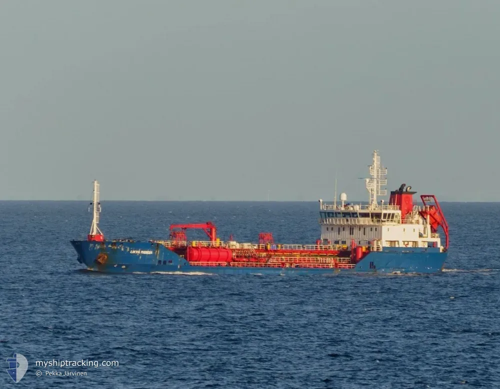 likya theresa (Chemical/Oil Products Tanker) - IMO 9479711, MMSI 219031135, Call Sign OZDG2 under the flag of Denmark