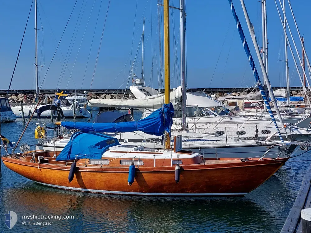 irina (Sailing vessel) - IMO , MMSI 265824840, Call Sign SF6520 under the flag of Sweden