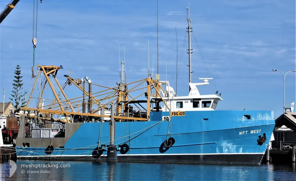 nft west (Fishing vessel) - IMO , MMSI 503140810, Call Sign VNW2307 under the flag of Australia