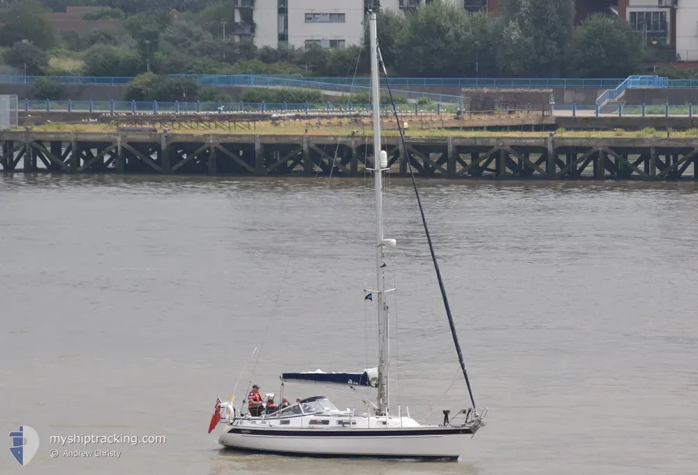 sapphire of broadway (Sailing vessel) - IMO , MMSI 235013872, Call Sign MDWA3 under the flag of United Kingdom (UK)