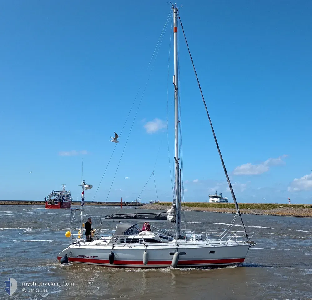 cadans (Sailing vessel) - IMO , MMSI 244700180, Call Sign PB7595 under the flag of Netherlands