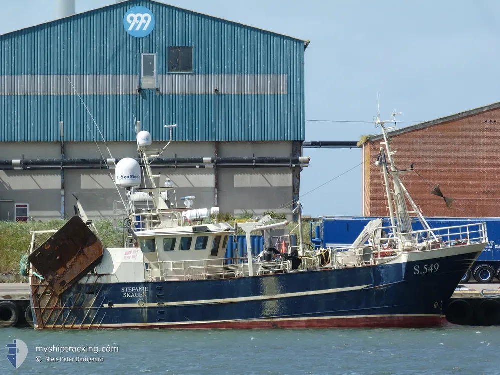 s549 stefanie (Fishing vessel) - IMO , MMSI 220182000, Call Sign OUPH under the flag of Denmark