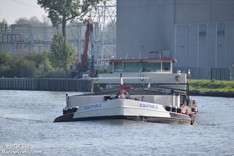 equitable (Cargo ship) - IMO , MMSI 205514390, Call Sign OT5143 under the flag of Belgium