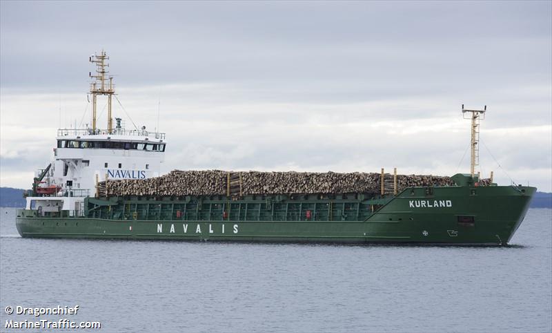 kurland (General Cargo Ship) - IMO 9226803, MMSI 210853000, Call Sign P3GW9 under the flag of Cyprus