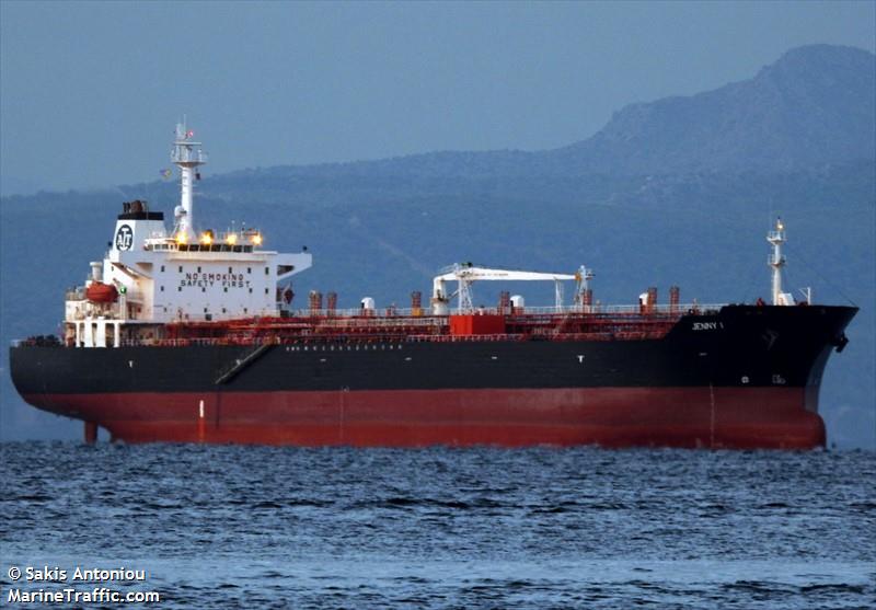 jenny i (Chemical/Oil Products Tanker) - IMO 9253595, MMSI 215329000, Call Sign 9HKP7 under the flag of Malta