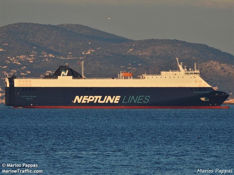 neptune okeanis (Vehicles Carrier) - IMO 9306706, MMSI 215912000, Call Sign 9HZW7 under the flag of Malta