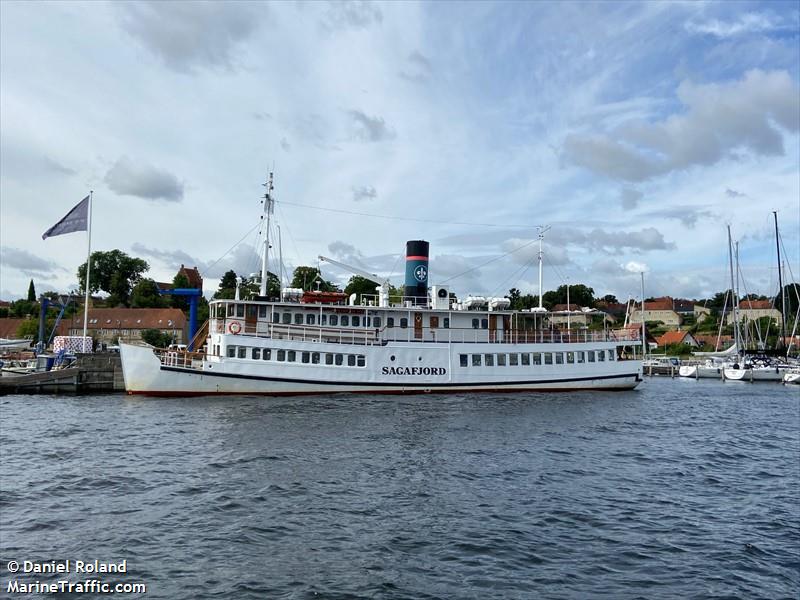 sagafjord (Passenger ship) - IMO , MMSI 219001185, Call Sign OXYZ under the flag of Denmark