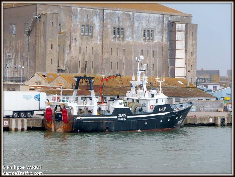 xeos (Fishing vessel) - IMO , MMSI 224004950, Call Sign EHUE under the flag of Spain