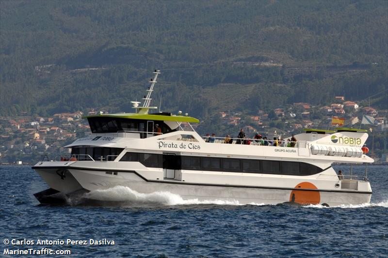 pirata de cies (Passenger ship) - IMO , MMSI 224924990, Call Sign EAXV under the flag of Spain