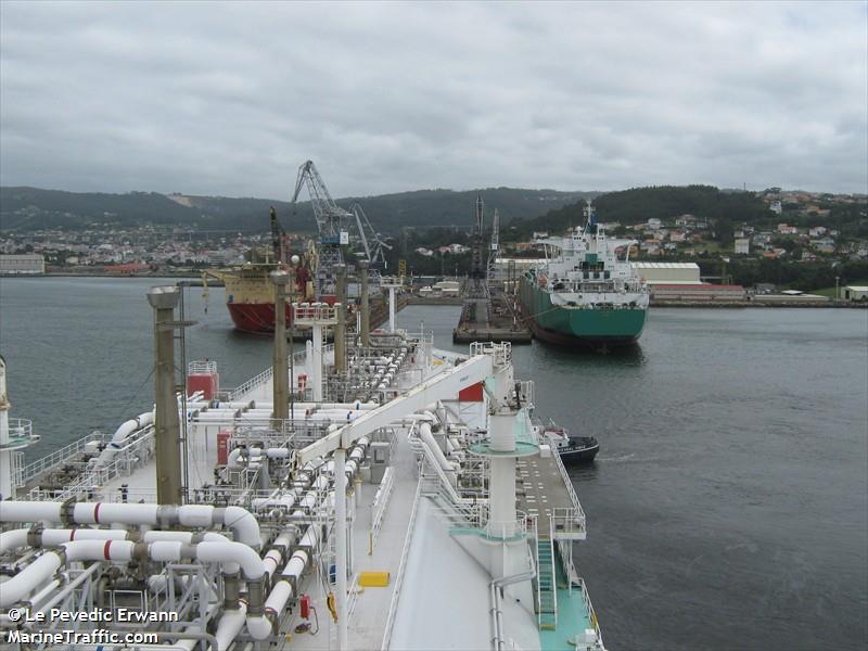 global energy (LNG Tanker) - IMO 9269207, MMSI 226308000, Call Sign FMCK under the flag of France