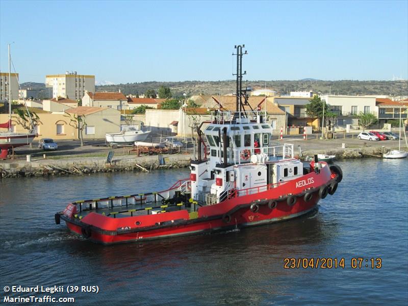 aeolos (Tug) - IMO , MMSI 227179740, Call Sign FAB2145 under the flag of France