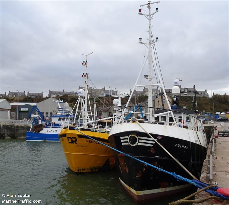 gv fulmar (Fishing Vessel) - IMO 8410110, MMSI 234999055, Call Sign GDZJ under the flag of United Kingdom (UK)