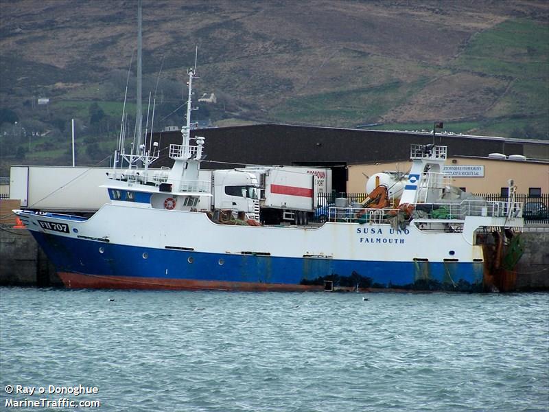 susa uno (Fishing Vessel) - IMO , MMSI 235005640 under the flag of United Kingdom (UK)