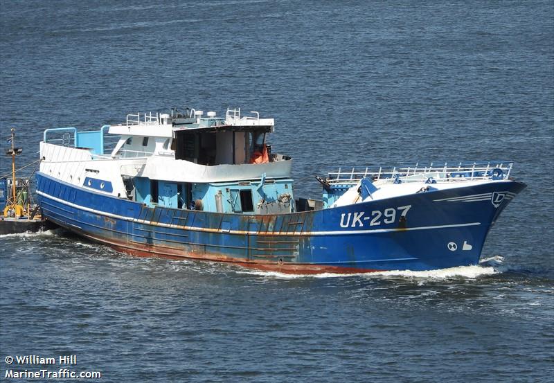 l0tte rosalie uk297 (Fishing Vessel) - IMO 8205785, MMSI 244190093, Call Sign PDLF under the flag of Netherlands