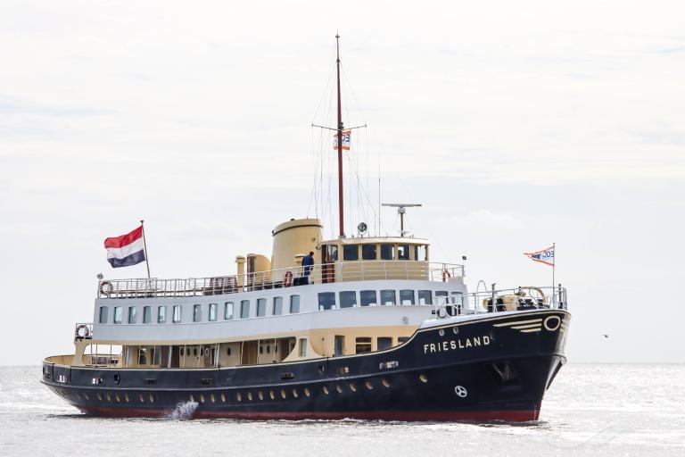 friesland (Passenger ship) - IMO , MMSI 244660378, Call Sign PH4142 under the flag of Netherlands