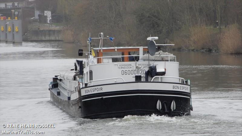 bon-espoir (Cargo ship) - IMO , MMSI 244690126, Call Sign PD7799 under the flag of Netherlands