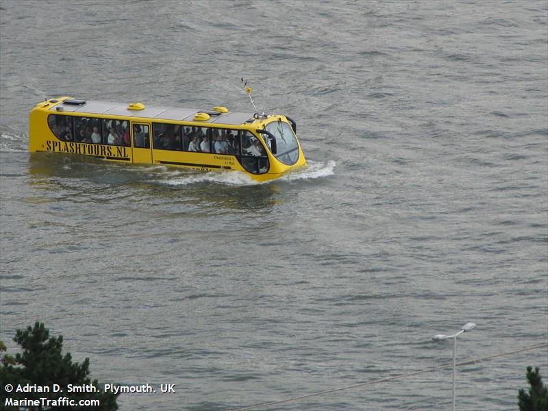 splashtours 1 (Passenger ship) - IMO , MMSI 244690547, Call Sign PE6418 under the flag of Netherlands