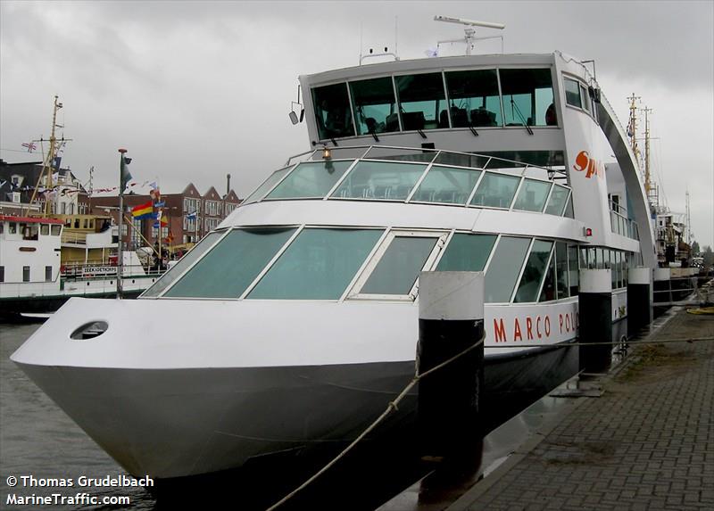 marco polo (Passenger ship) - IMO , MMSI 244710114, Call Sign PE7195 under the flag of Netherlands