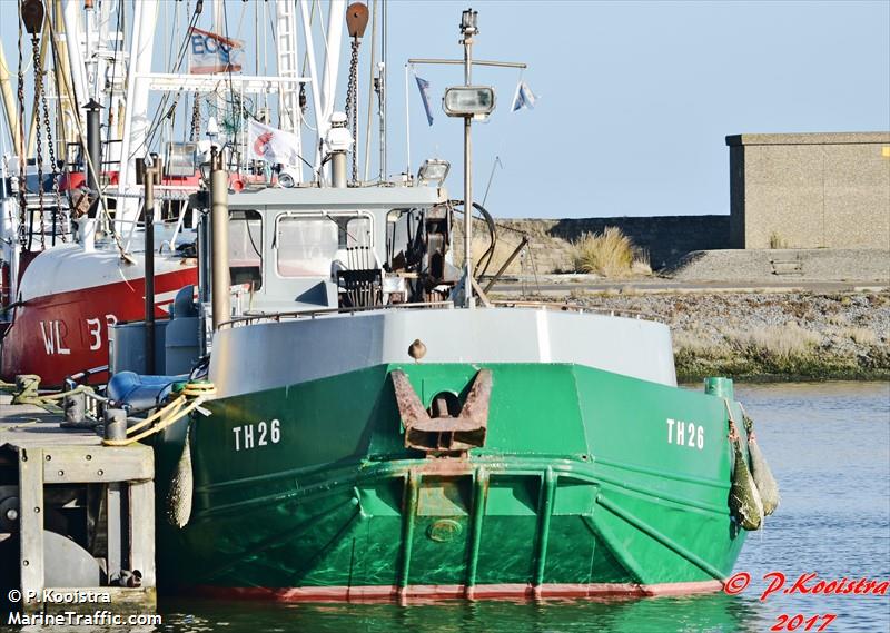 th26 zeehaan (Fishing vessel) - IMO , MMSI 244780214, Call Sign PA2971 under the flag of Netherlands