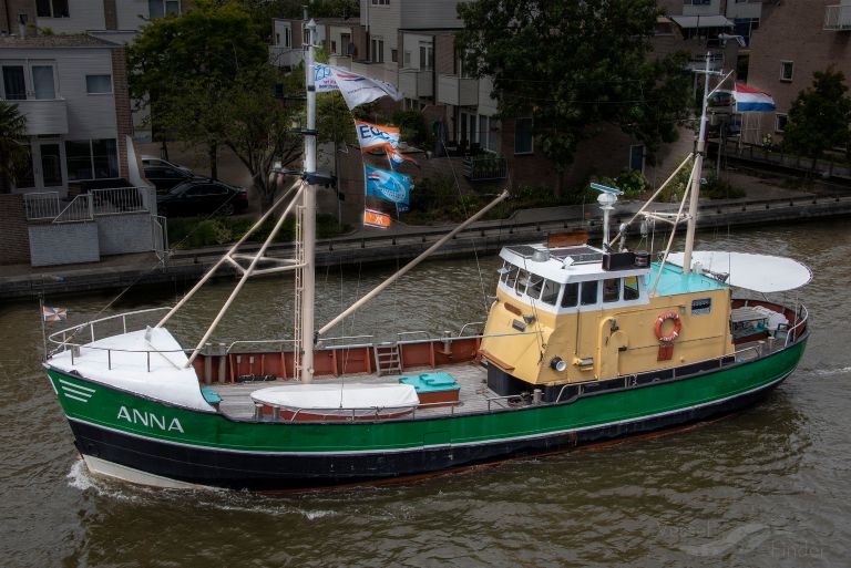 anna (Fishing vessel) - IMO , MMSI 244810679, Call Sign PD5773 under the flag of Netherlands
