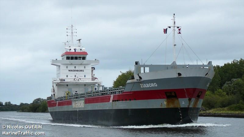 zijlborg (General Cargo Ship) - IMO 9229075, MMSI 244830834, Call Sign PCLG under the flag of Netherlands