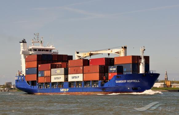 samskip hoffell (General Cargo Ship) - IMO 9196943, MMSI 244860282, Call Sign PCLT under the flag of Netherlands