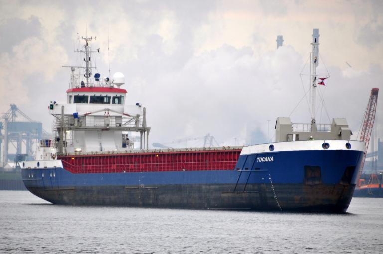 tucana (General Cargo Ship) - IMO 9455674, MMSI 245050000, Call Sign PBAQ under the flag of Netherlands
