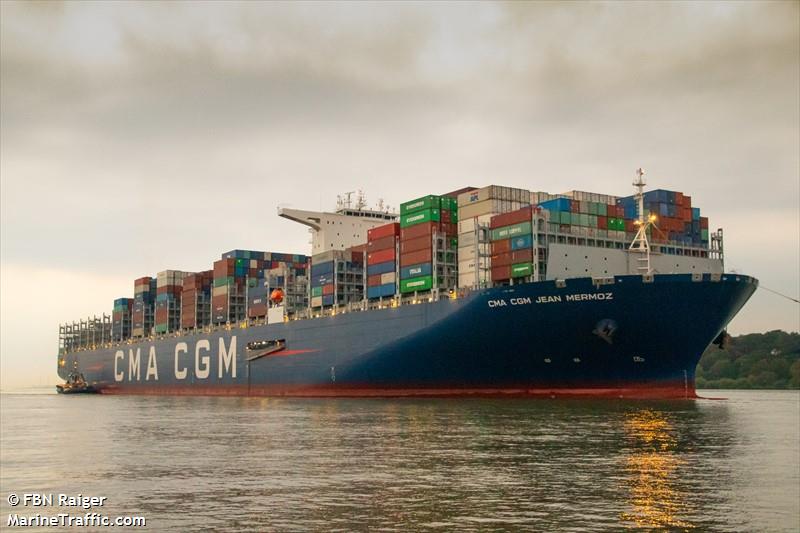 cma cgm jean mermoz (Container Ship) - IMO 9776420, MMSI 248758000, Call Sign 9HA4798 under the flag of Malta