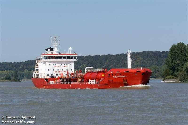 duzgit integrity (Chemical/Oil Products Tanker) - IMO 9380415, MMSI 249379000, Call Sign 9HQS9 under the flag of Malta
