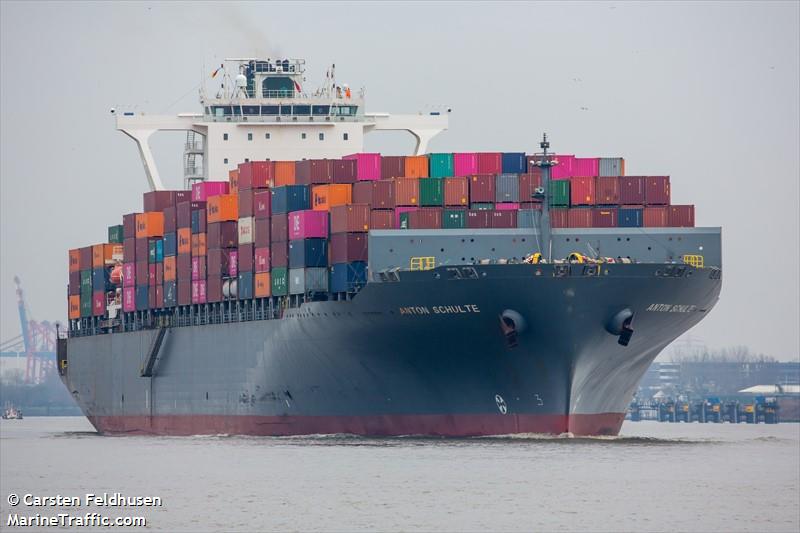 anton schulte (Container Ship) - IMO 9398254, MMSI 249966000, Call Sign 9HA2107 under the flag of Malta