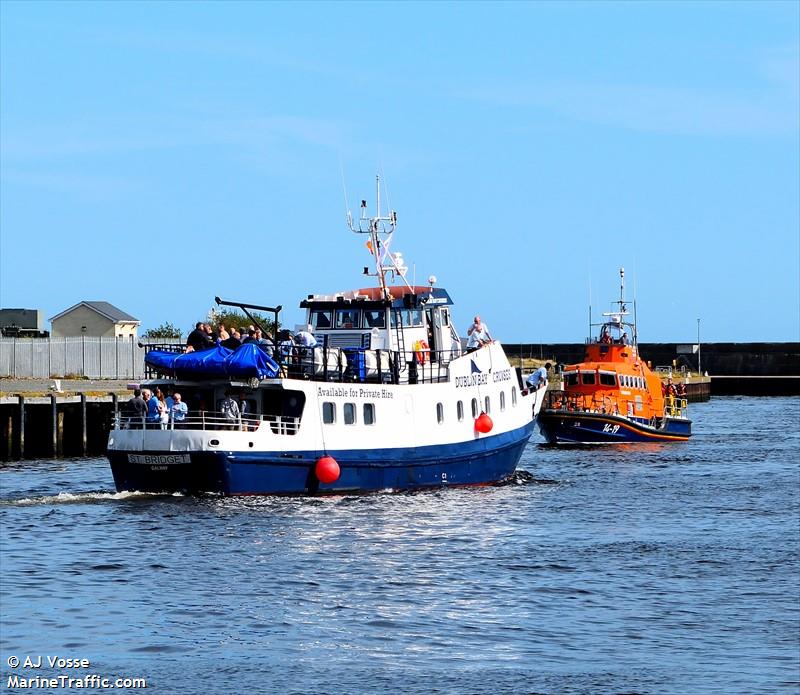 st bridget (Passenger ship) - IMO , MMSI 250216000, Call Sign EI5890 under the flag of Ireland