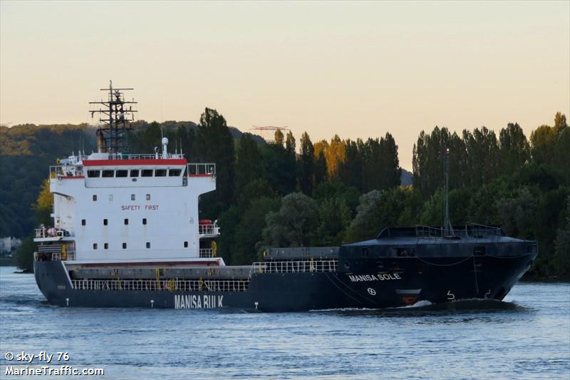 manisa sole (General Cargo Ship) - IMO 9306304, MMSI 255806260, Call Sign CQAS2 under the flag of Madeira