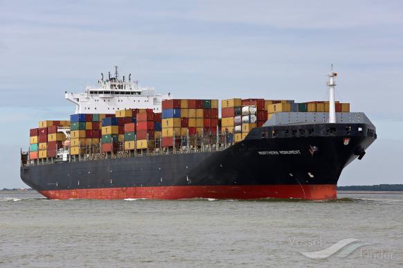 northern monument (Container Ship) - IMO 9252577, MMSI 255806304, Call Sign CQAX6 under the flag of Madeira