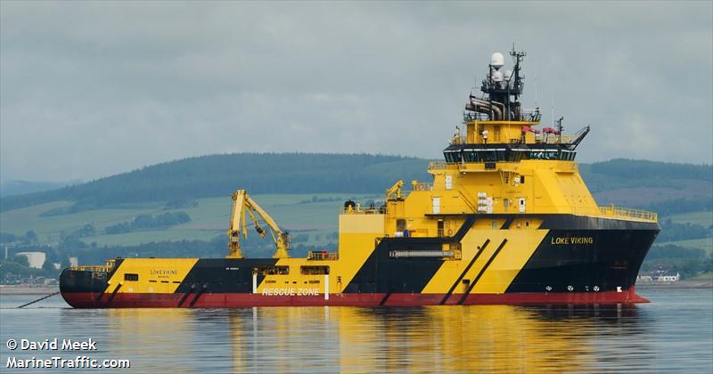 loke viking (Offshore Tug/Supply Ship) - IMO 9423815, MMSI 257056000, Call Sign LEUX3 under the flag of Norway