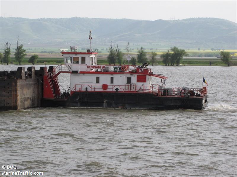 rovinari 20 (Cargo ship) - IMO , MMSI 264162444, Call Sign YP2444 under the flag of Romania