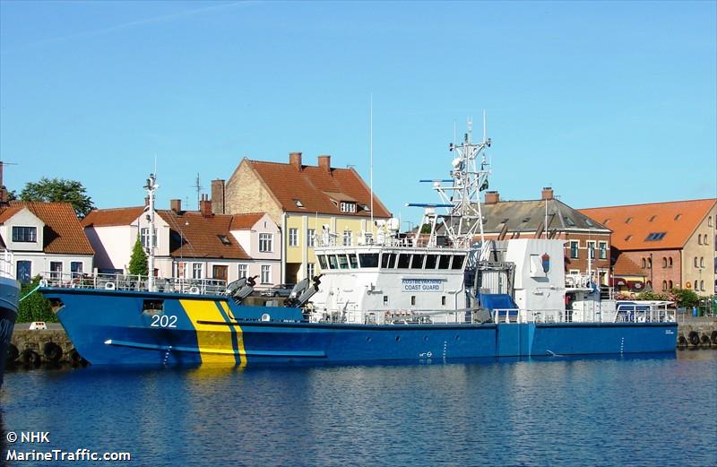 kbv 202 (Patrol Vessel) - IMO , MMSI 265819000, Call Sign SMLA under the flag of Sweden
