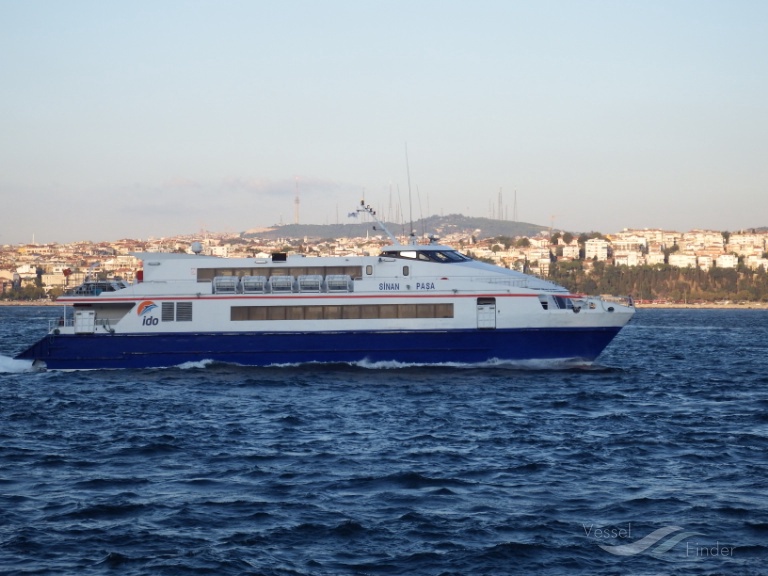 sinan pasa (Passenger Ship) - IMO 9150262, MMSI 271002308, Call Sign TCBZ9 under the flag of Turkey