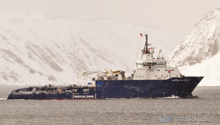 kazanin explorer (Offshore Tug/Supply Ship) - IMO 9272436, MMSI 273211180, Call Sign UBVU8 under the flag of Russia