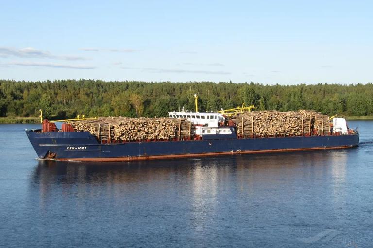 stk-1007 (General Cargo Ship) - IMO 8422644, MMSI 273331600, Call Sign UFRL under the flag of Russia