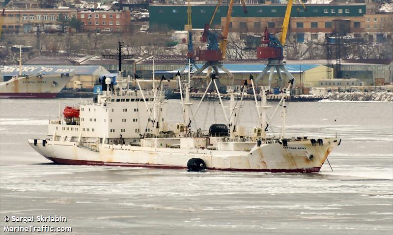 saronic breeze (Refrigerated Cargo Ship) - IMO 9081643, MMSI 273354740, Call Sign UBYH9 under the flag of Russia