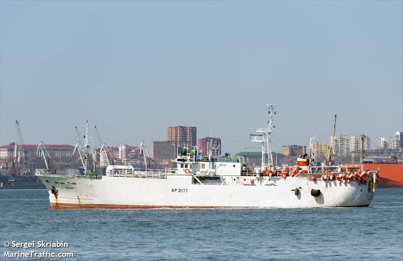 yahont (Fishing Vessel) - IMO 8504545, MMSI 273382320, Call Sign UBAO6 under the flag of Russia
