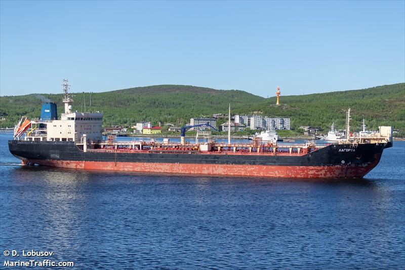lagorta (Oil Products Tanker) - IMO 9194012, MMSI 273435910, Call Sign UBCW under the flag of Russia