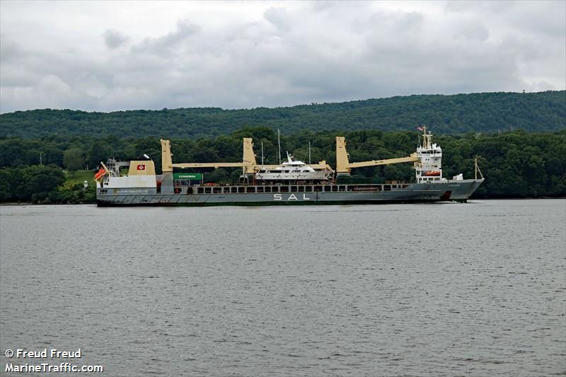 frauke (General Cargo Ship) - IMO 9376488, MMSI 305164000, Call Sign V2DB9 under the flag of Antigua & Barbuda