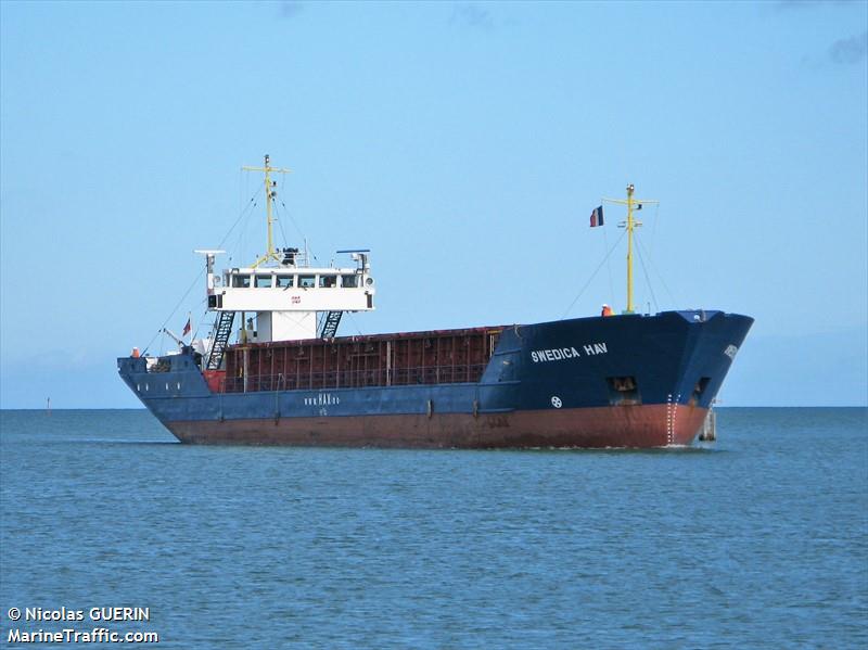 swedica hav (General Cargo Ship) - IMO 8605478, MMSI 309584000, Call Sign C6VU6 under the flag of Bahamas
