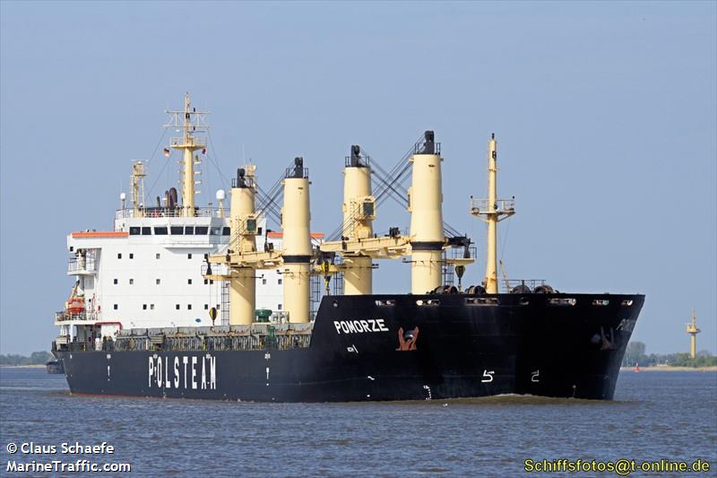 pomorze (Bulk Carrier) - IMO 9346823, MMSI 311358000, Call Sign C6WU2 under the flag of Bahamas