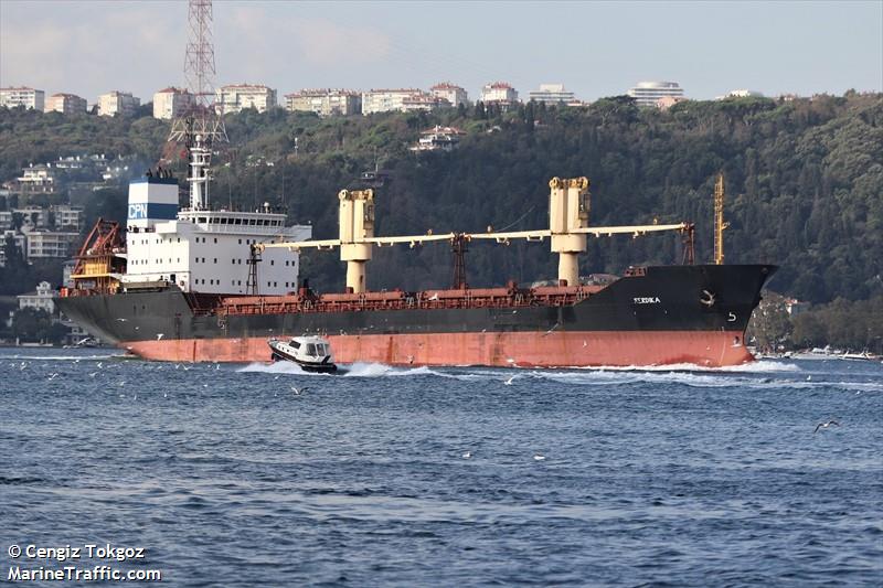 serdika (Bulk Carrier) - IMO 9132480, MMSI 312115000, Call Sign V3VT6 under the flag of Belize