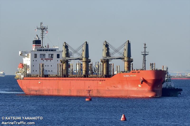 global round (Bulk Carrier) - IMO 9644055, MMSI 351225000, Call Sign 3FBO4 under the flag of Panama